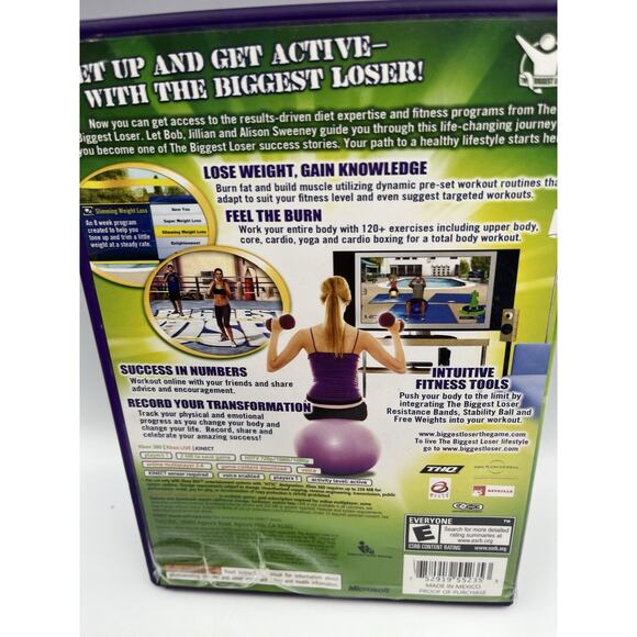Biggest Loser Ultimate Workout (Microsoft Xbox 360, 2010) Complete In Box - Picture 3 of 7